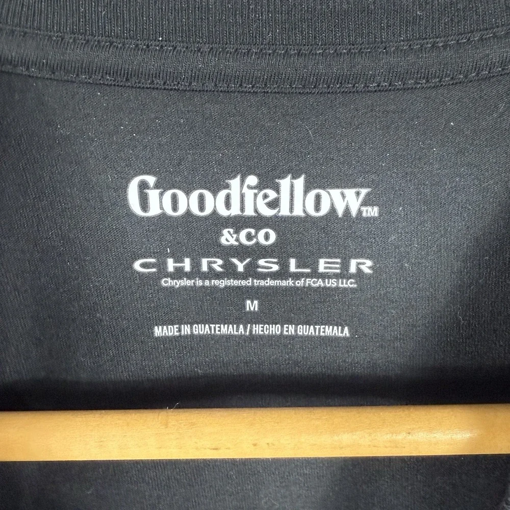Goodfellow & Co T-Shirt Men's Med. Black Chrysler Quality Motor Parts Since 1924
